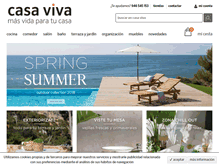 Tablet Screenshot of casaviva.es
